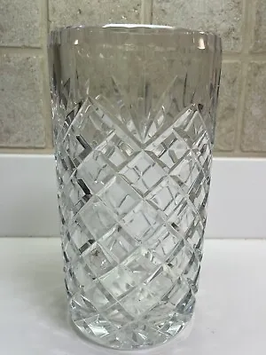 Buy Badash Crystal Cylinder-Shaped Oxford Vase • 21.12£