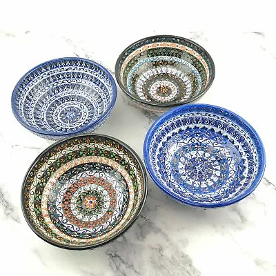 Buy Hand Painted Ceramic Bowls(15 Cm) - Handmade Turkish Pottery • 14.99£
