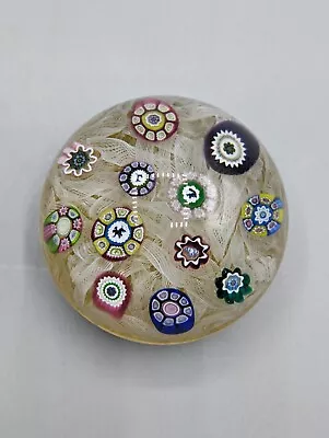 Buy Perthshire PP11 1975 Spaced Millefiori Glass Paperweight, Complex, Scotland  • 125£