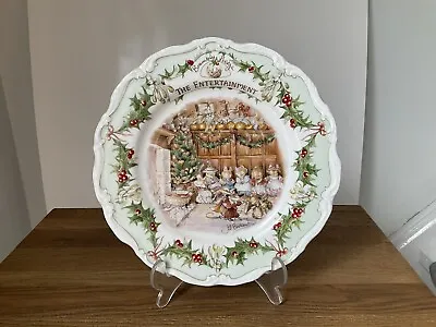 Buy ROYAL DOULTON PLATE BRAMBLY HEDGE “The Entertainment “ 20 Cms • 61.40£