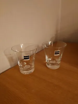 Buy Royal Doulton Fusion Whiskey Tumblers X2. Brand New With Labels. Excellent. • 12.50£
