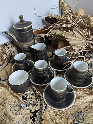 Buy Vintage Cinque Ports Pottery Monastery Rye Coffee Set Pot Cups/Saucers Bowl Jug • 69.99£