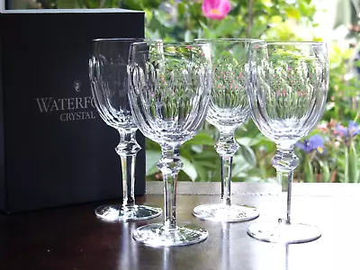 Buy Waterford Crystal Curraghmore 10oz. Goblet Glasses Set Of 4 In Original Box • 129£