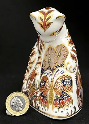 Buy Royal Crown Derby 'Bengal Tiger Cub' Paperweight 1st Quality Gold Stopper (LXI(O • 79.95£