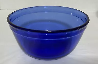 Buy Vintage Cobalt Blue Anchor Hocking 1.5 Qt Glass Mixing Bowl • 17.11£