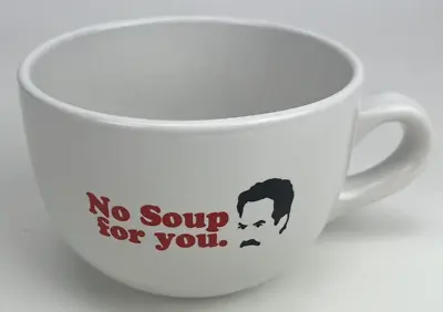 Buy Seinfeld Large Mug Soup Cup  No Soup For You  White Oversized M Ware 24 Oz • 17.28£