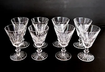 Buy Set Of 8 WATERFORD EILEEN 5  White Wine Glasses Cut Crystal Stemware Water  • 128.97£