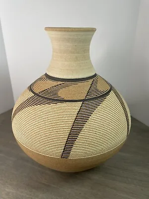 Buy Renee Margolin Signed Southwestern American Pottery Vase 10  Tall Amazing • 163.81£