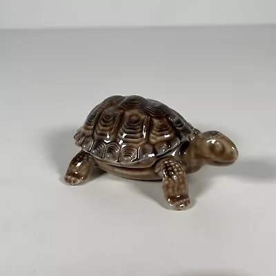 Buy Wade Porcelain Beautiful Tortoise Brown “4 Ceramic Trinket Box Made In England • 14.99£