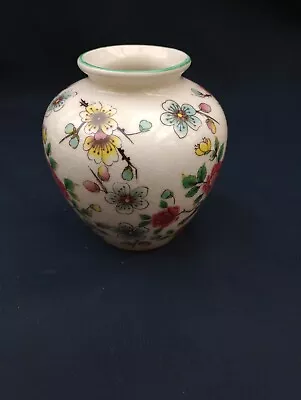 Buy Beautiful James Kent Old Foley Chinese Rose Small Vase • 7.99£