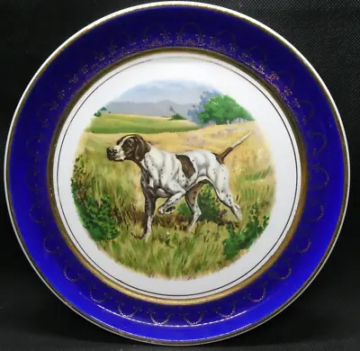 Buy Vintage Arklow Ireland Plate With Hunting Dog Plate - 21.5cm Diameter • 26.08£