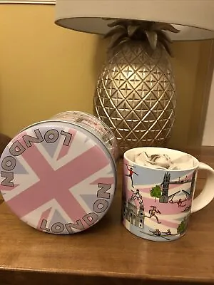 Buy RARE - NEW - JAMES SADLER SPORTING JACK BRITISH Coffee Mug In Tin Fine China • 25£