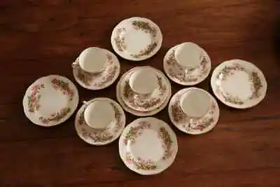 Buy  Queen's Fine Bone China, Cups, Saucers & Cake Plates - Set Of 5 Each • 115£