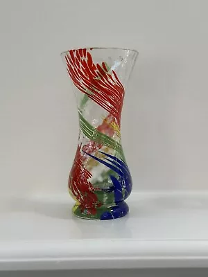 Buy Crystal Heart Czech Republic Vase Handmade Glass • 19.29£