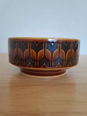 Buy Hornsea Heirloom Brown Soup Cereal Bowl Straight Sided Abstract Retro 70s Design • 6.35£
