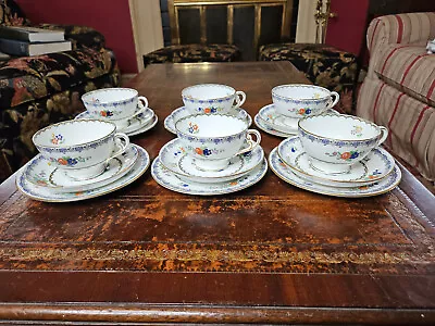 Buy Adderly Antique Tea Cup Set For 6 • 57.91£