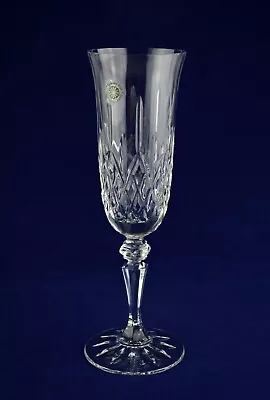 Buy Galway Crystal  LONGFORD  Champagne Flute / Glass 20.5cms (8 ) Tall - Signed 1st • 16.50£