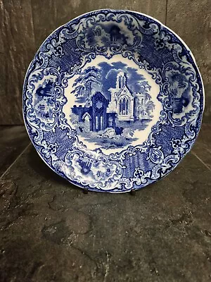 Buy George Jones & Sons Abbey 1790 Blue White China Bowl Soup Bowl  • 15£
