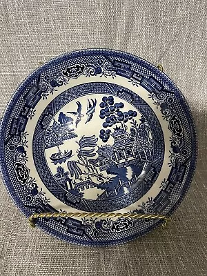 Buy Churchill Blue Willow England Salad Soup Cereal Pasta Bowl 8” SINGLE • 11.86£