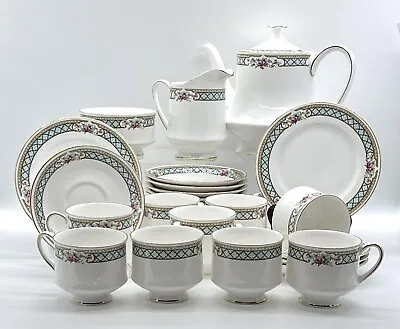 Buy Paragon - Stoke On Trent - Rare Tea Set Of 30  Burford  Made In England 1960 • 499.03£