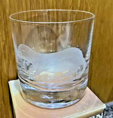 Buy BNIB  Strathearn Engraved Whisky Glasses Of An Otter • 12£
