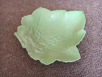 Buy Carlton Ware Australian Design Leaf Dish Made In England Signed Stamped 1637 • 6£
