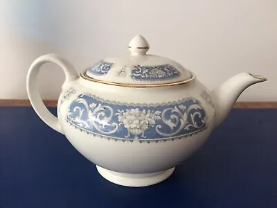 Buy Johnson Brothers Aladdin Shaped Blue & White Teapot • 16£