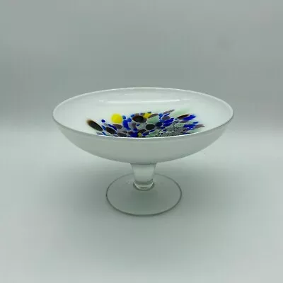 Buy Richards Art Collection Glass Pedestal Bowl / Taza • 15£