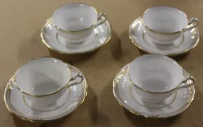 Buy 4 Spode Bone China England Sheffield Cup & Saucer Sets R568   SUPER CLEAN • 153.68£
