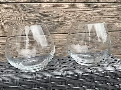 Buy Pair Of Stemless Dartington Glass Gin Glasses • 9.99£