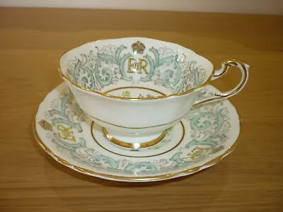 Buy Paragon China Cabinet Tea Cup Queen Elizabeth II Coronation 1953 • 14.99£