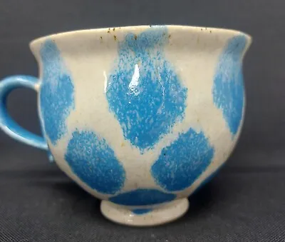Buy Marks And Spencer Stoneware Spotty Mug - Blue • 10.95£