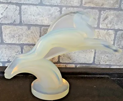Buy Rare Sabino Paris Opalescent Glass Leaping Gazelle Art Deco Figurine Sculpture • 211.80£