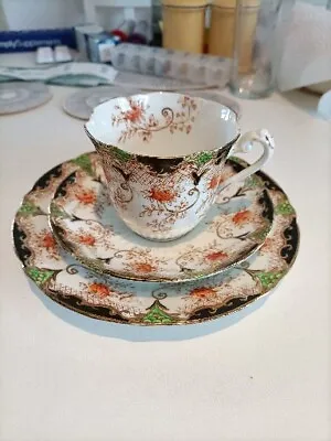 Buy  Sutherland Art China Trios Cup, Saucer And Side Plate Some Wear See Photos • 15.90£