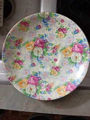 Buy Vintage Lord Nelson Ware England Chintz Saucer Plate Only No Cup  Roses • 6.58£