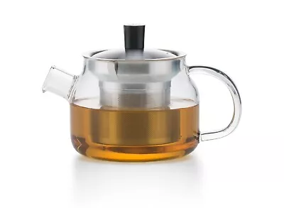 Buy Glass Teapot / Loose Leaf Tea & Coffee Infuser With Strainer | Samadoyo | 470ml • 30.78£