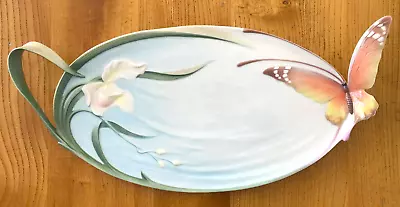 Buy FRANZ COLLECTION - PAPILLON BUTTERFLY - LARGE (45cm) PLATTER / TRAY (XP 1694) • 75£
