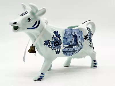 Buy Vintage  Blue And White Porcelain Cow Milk Jug / Creamer • 9.99£