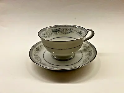 Buy Noritake China 6107 Colburn Vintage Set Coffee/Tea Cup Saucer Blue Flower • 5.71£