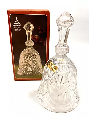 Buy Annahutte Crystal Bell Real Lead Crystal Glass Western Germany T2750 D24 • 12.99£