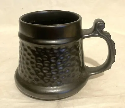 Buy Great Prinknash Abbey Pottery Mug Dark Gun Metal Glaze Approx. 3½ Ins Tall • 14.99£