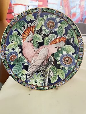 Buy Aynsley Bone China Exotic Birds Cockatoo Decorative 6.75  Plate New Unused • 4£