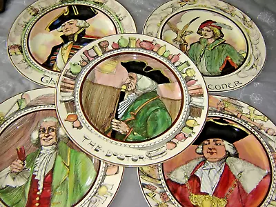 Buy Five Royal Doulton Large Collectors Plates Historical Figures • 29.99£