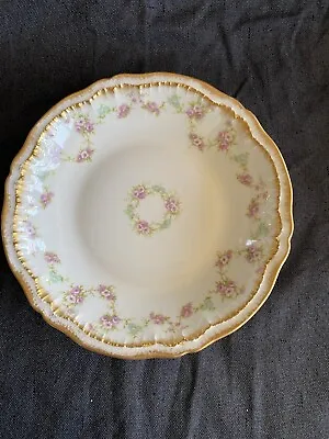 Buy Theodore HAVILAND Limoges Schleiger 598 Coupe Soup Bowl Approximately 7 1/2” • 19.21£