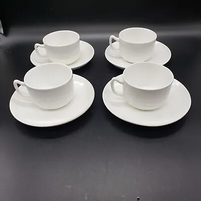 Buy Vintage Set Of 4 Cups And Saucers Royal Semi Porcelain John Maddock And Sons • 14.63£