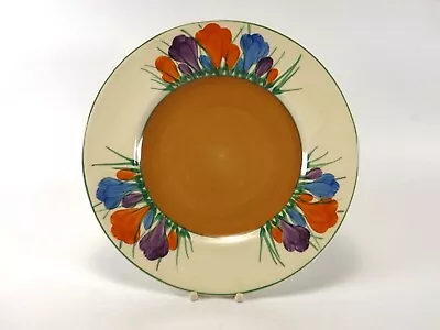 Buy Clarice Cliff Tea Plate In The Crocus Pattern C 1933 Ref 1254/1 • 10.85£
