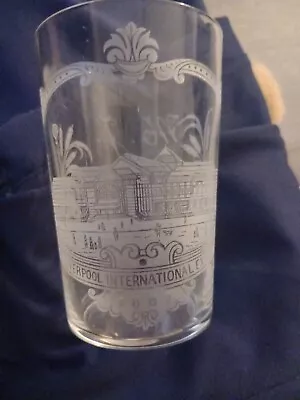 Buy Liverpool Exhibition Glass 1886 Just Been On Antique Roadshow Tonight • 40£