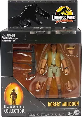 Buy Jurassic World Hammond Collection Robert Muldoon 3.75  Action Figure • 21.99£