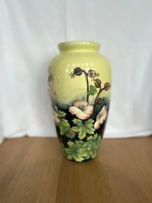 Buy Old Tupton Ware Hand Painted Tube Lined Large Vase Floral Pattern • 50£