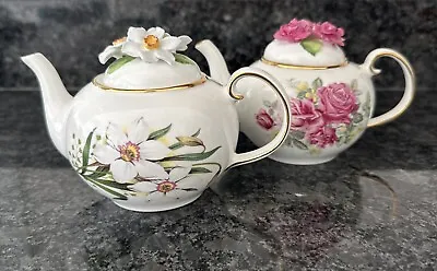 Buy Royale Stratford Country Cottage Teapots. Old Garden Roses , Spring Narcissus • 138£